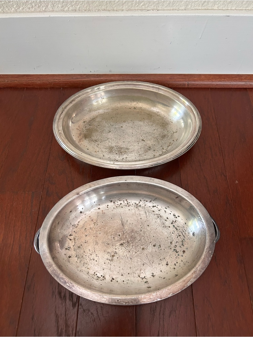 Antique Edwardian Silver Plate Oval Entree Dish Lid Birks Dingwall CG&Co marked - Picture 2 of 9